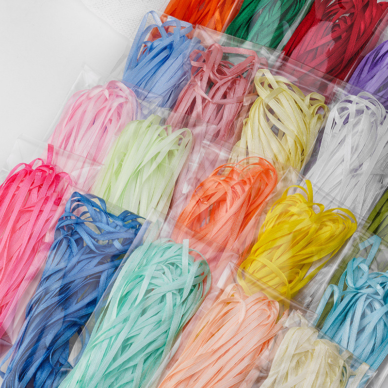 

10meters/lot (3mm) Single Face Satin Ribbon Wedding scene Decoration articles Christmas Gift packing Ribbons Bouquet packaging