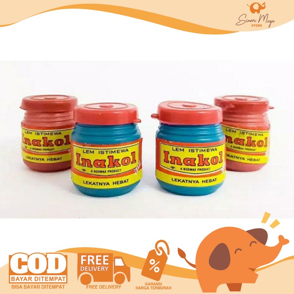 

Lem Inikol Sedang Kecil/ Glue Inakol Kertas Murah