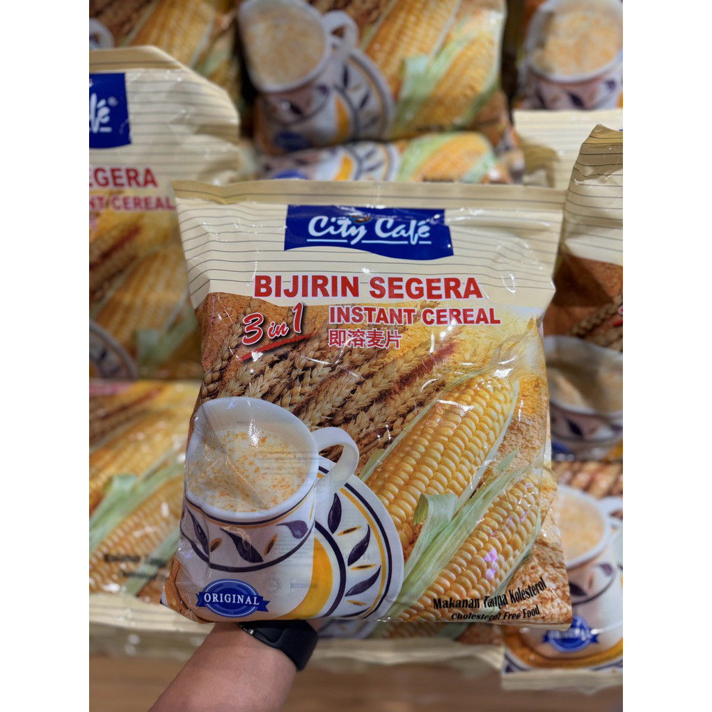 

city cafe 3in1 instant cereal bijirin segera 16s x 30gr