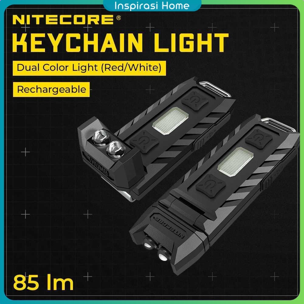 NITECORE Dual Color LED USB Rechargeable Keychain Light - THUMB