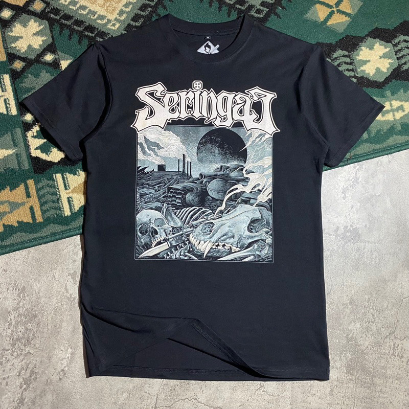 COD ORIGINAL KAOS BAND SERINGAI | Unnecessary Evil BAJU DISTRO DEWASA