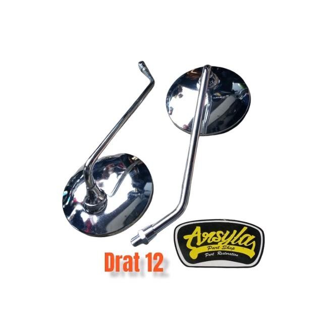 spion yamaha v50 v75 v80 Fazzio Fazio L2g LS3 yasi L2S rx100 rs100 YB100 DT rx k - drat 12 full crom