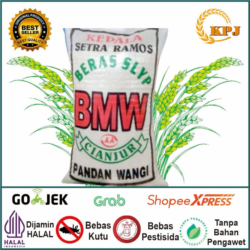 

beras bmw cianjur 20kg 10kg 5kg