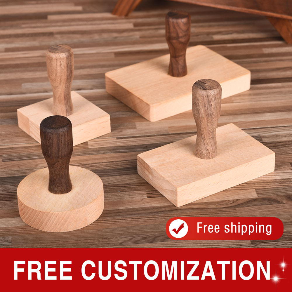 

Personalized Wedding Stamp Wood Weddding Seal Stamp Custom Logo For Invitation Party Decoration Stamps or Scrapbooking