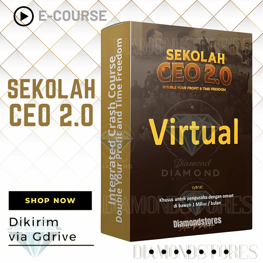 A52) SEKOLAH CEO 2.0 Gandakan Penghasilan Kebebasan Waktu Usaha