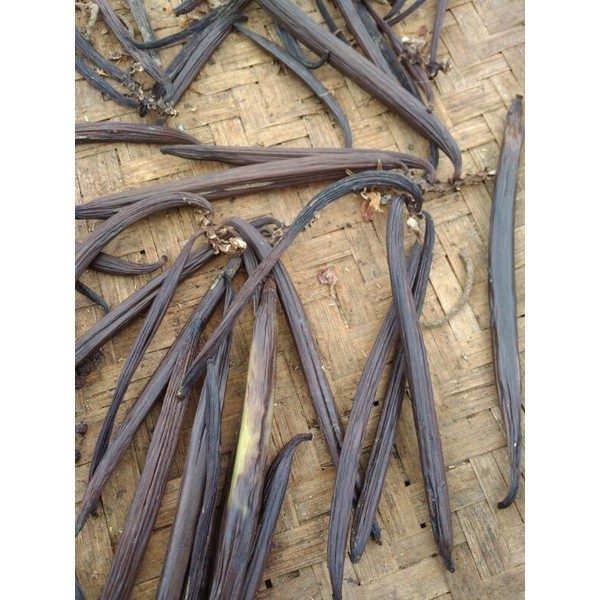 

Rempah rempah,Buah Vanilli kering Wangi per batang, kualitas terbaik