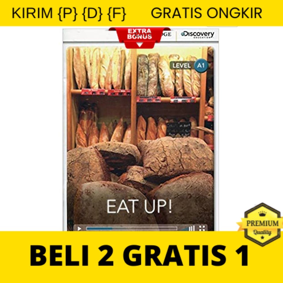 

{P} {D} {F} Eat Up! Beginning Book with Online Access