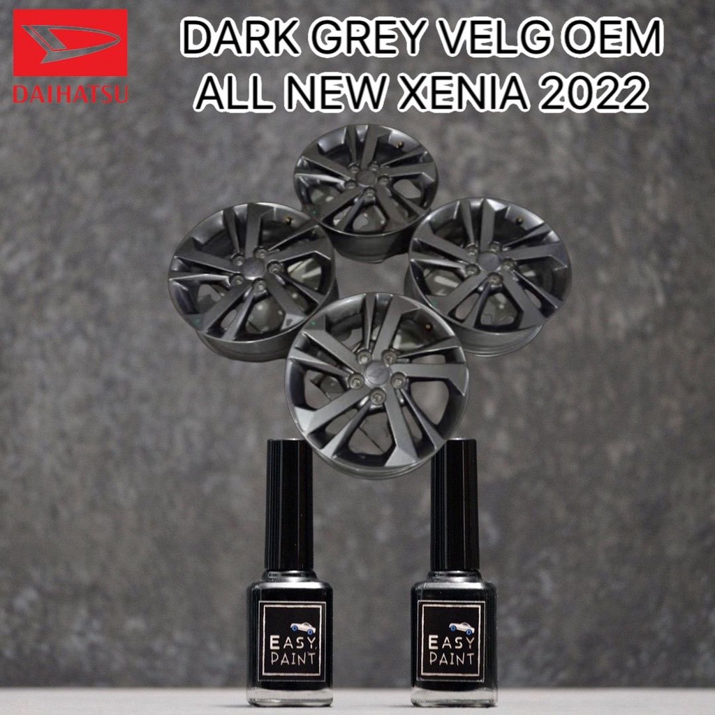 Cat Oles Velg OEM Dark Grey Metalic Daihatsu Xenia 2022 Abu Tua 15ml