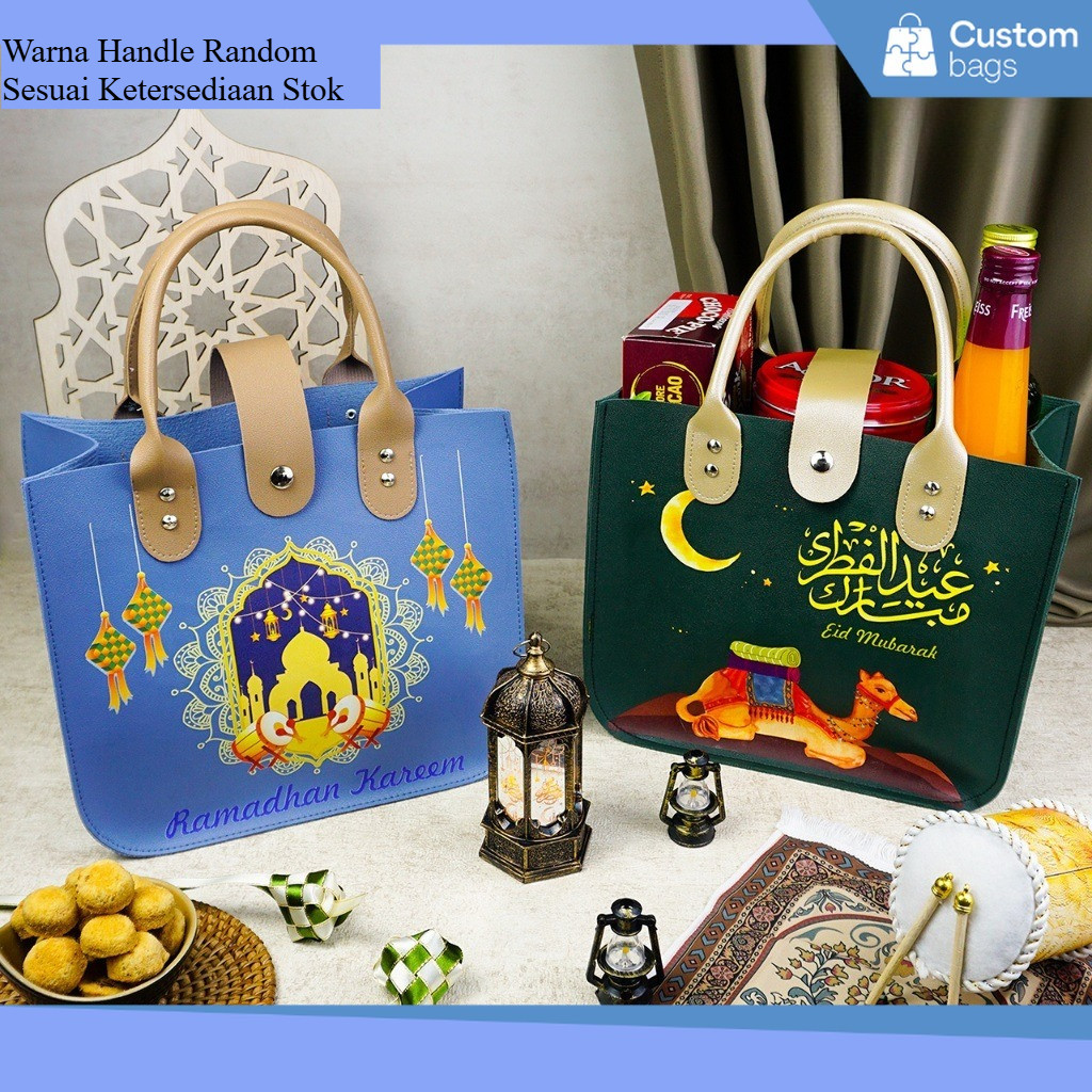 

Tas Hampers Idul Fitri Banyak Warna Goodie Bag Tas Kulit Hampers Lebaran / Tas Sembako Idul Fitri / Tas Idul Fitri 2025 / Parcel Lebaran | AMI