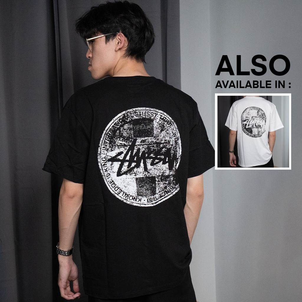 STUSSY Dot Stamp Tshirt Tee Authentic / Baju Kaos STUSSY Original