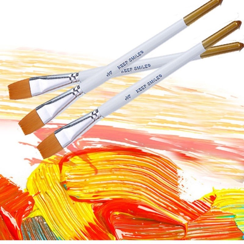 

6pcs /set Painting Brush Oil Paint Nylon Hair Water Color Painting Brush Acrylics Brush Art Set Oil Painting Brushes