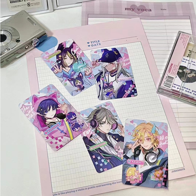 

Yuan Shen 3 Inches Card Bookmark Tighnari Alhaitham Book Clip Pagination Mark Cards School Supplies Student Stationery Cute Gift