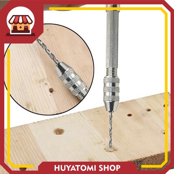 Promoo Bor Tangan Manual HSS Twist Drill 10 Mata Bor 3mm Bor Kayu Alumunium Plastik Resin Art Lubang