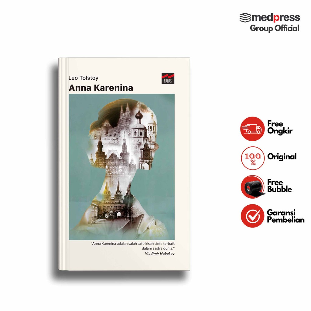 Buku Anna Karenina - Leo Tolstoy
