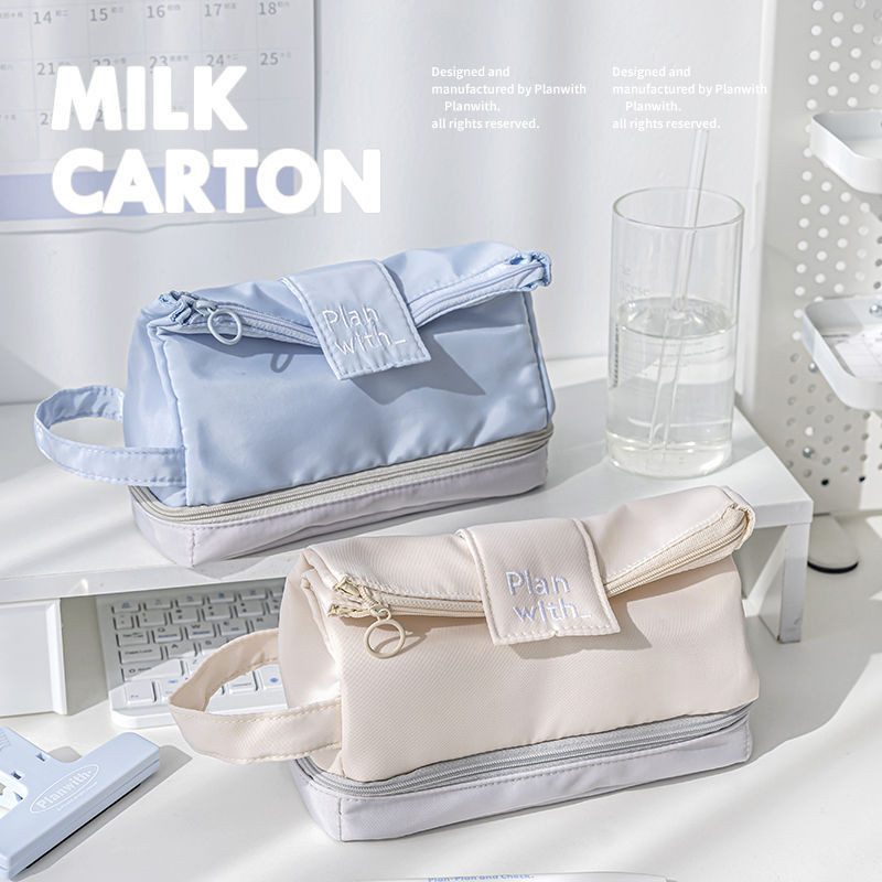 

[ READY✅ ] Tempat Pensil Kotak Pensil Korea Design Pencil Case / Kotak Pensil Motif Lucu Korean Style / Stationery Bag / Tempat Pensil Kosmetik Estetik Premium