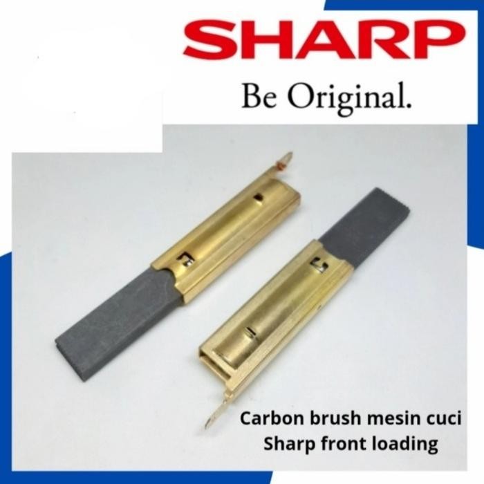 carbon brush mesin cuci sharp front loading