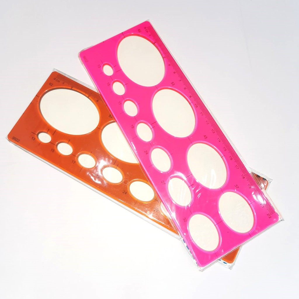 

Penggaris Oval 22 Cm 9922 Elips