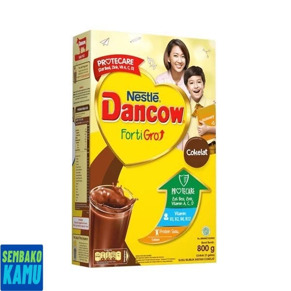 

Dancow Chocolate Hi-Cal Hi-Iron 800 gr - Susu