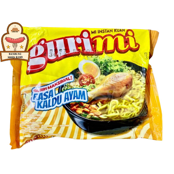 

Gurimi Mie Kuah Kaldu Ayam - Gurihnya Kaldu & Lembutnya Mie ayam