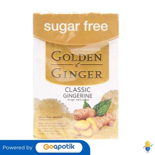 

Golden Ginger Fliptop Sugar Free Classic Gingerine 45 Gram
