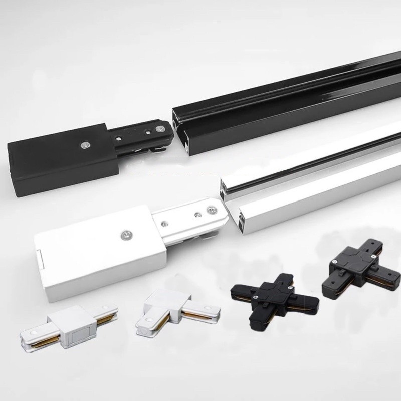 SAMBUNGAN REL TRACK SPOTLIGHT / SAMBUNGAN LAMPU REL TRACK LED