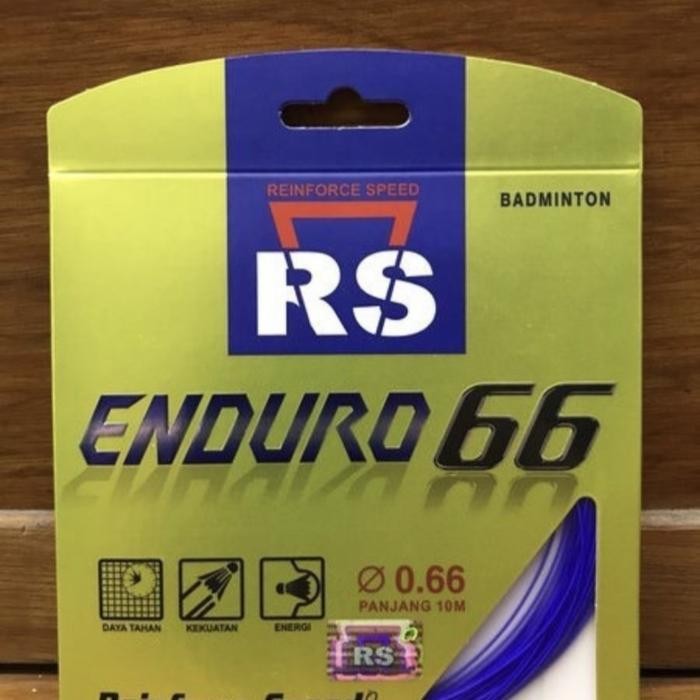 [Best Seller] Senar raket Badminton RS ENDURO 66 original - -, -