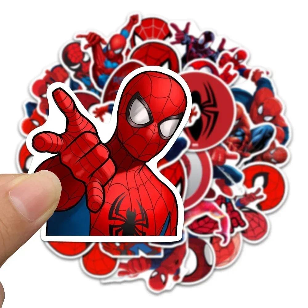 

Disney Movie Spiderman Stickers Anime Graffiti Decal DIY Skateboard Laptop Motorcycle Waterproof Cartoon Sticker Kids Toy Gift