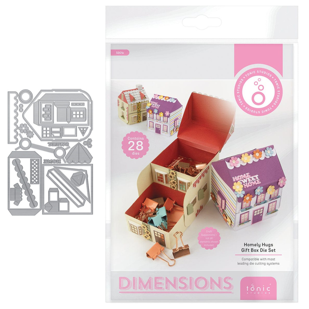 

Tonic New Dies Homely Hugs Die Set 2025 New Metal Cutting Dies Making DIY Scrapbooking Holiday Greeting Card Handmade