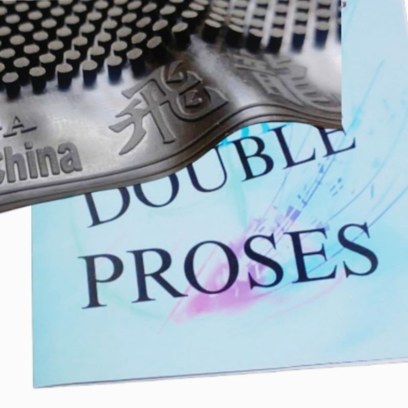 GRET NEW karet pingpong double proses Karet Bat tenis Meja Bintik Panjang Proses jahat feilung bagus