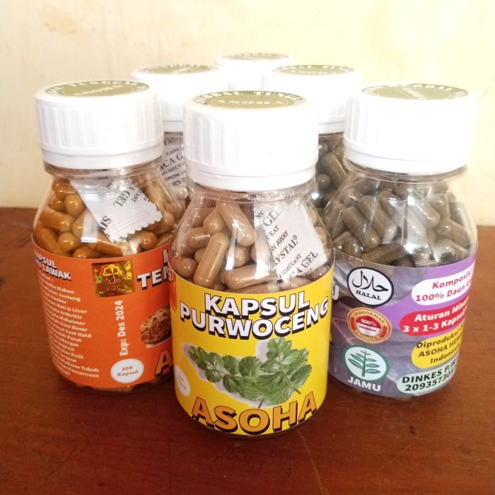 Kapsul Purwaceng Isi 200 ASLI .ALAMI. ORGANIC ASLI
