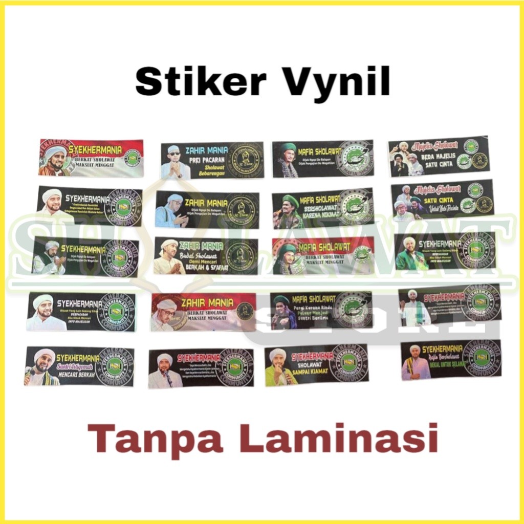 Stiker Syekhermania Custom / Stiker Syekhermania Murah / Stiker Syekhermania Hologram / Stiker Syekh