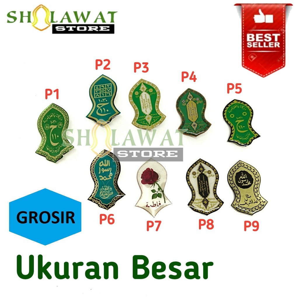 Grosir Pin Terompah Nabi/Pin Terompah Majelis/Pin Terompah Sholawat/Pin Terompah Tarim