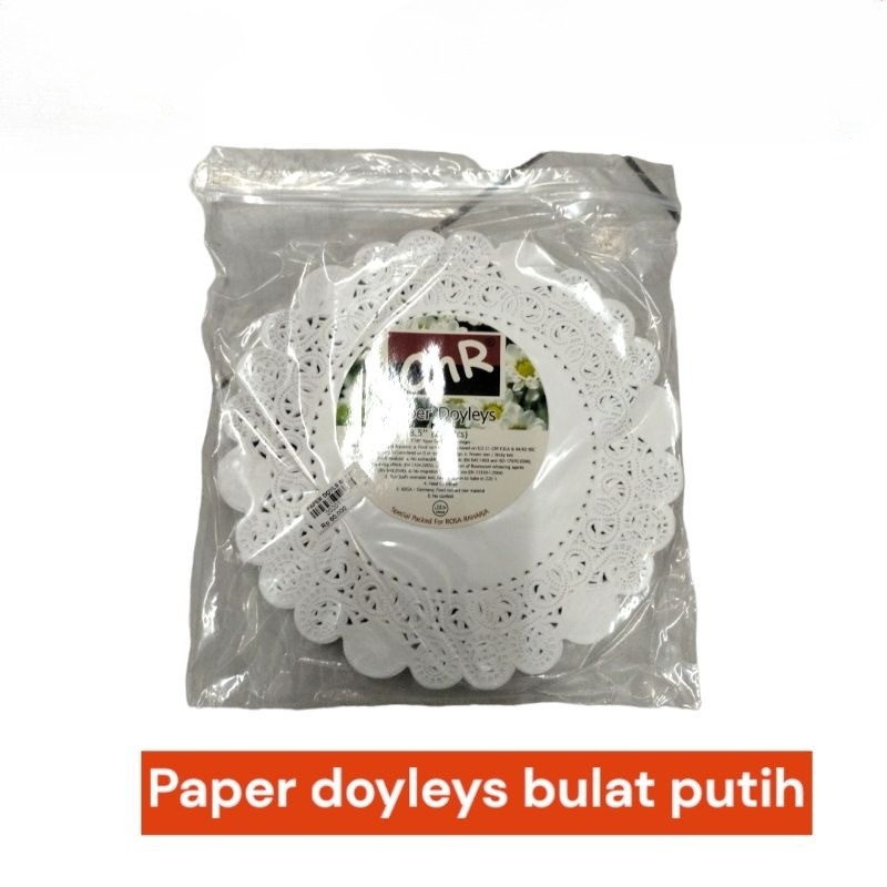 

paper doyleys bulat putih isi @250 pcs
