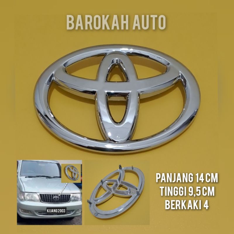 kijang lgx 2003 2004 emblem logo toyota