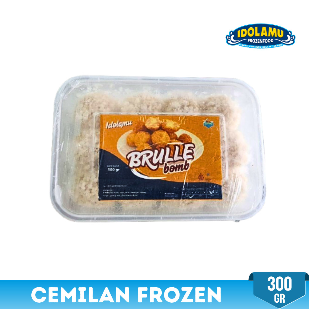 

IDOLAMU BRULEE BOMB CEMILAN FROZEN KEMASAN 300 GR