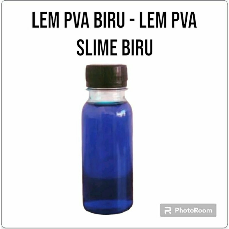 LEM PVA BIRU  - LEM PVA SLIME BIRU - ANTI LENGKET 100 gr