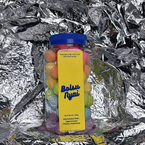 

450 GR BIG Bolsu Rainbow || Bola - Bola Susu Jajanannyai.Id