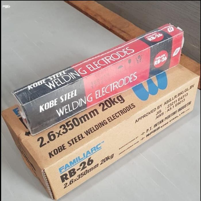 Kawat Las Kobe Steel RB 26 - 2.6mm RB26 Kobelco