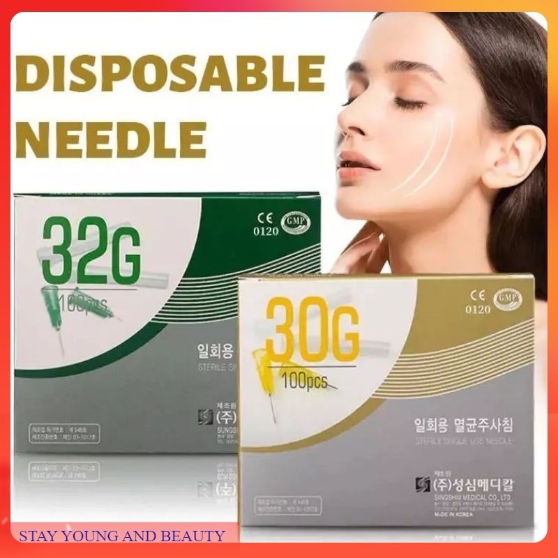 1box jarum meso jarum sungshim jarum meso skin booster botox S MAMAPAO