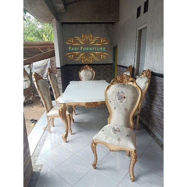 Kursi Makan Custom Mewah Furniture Jepara
