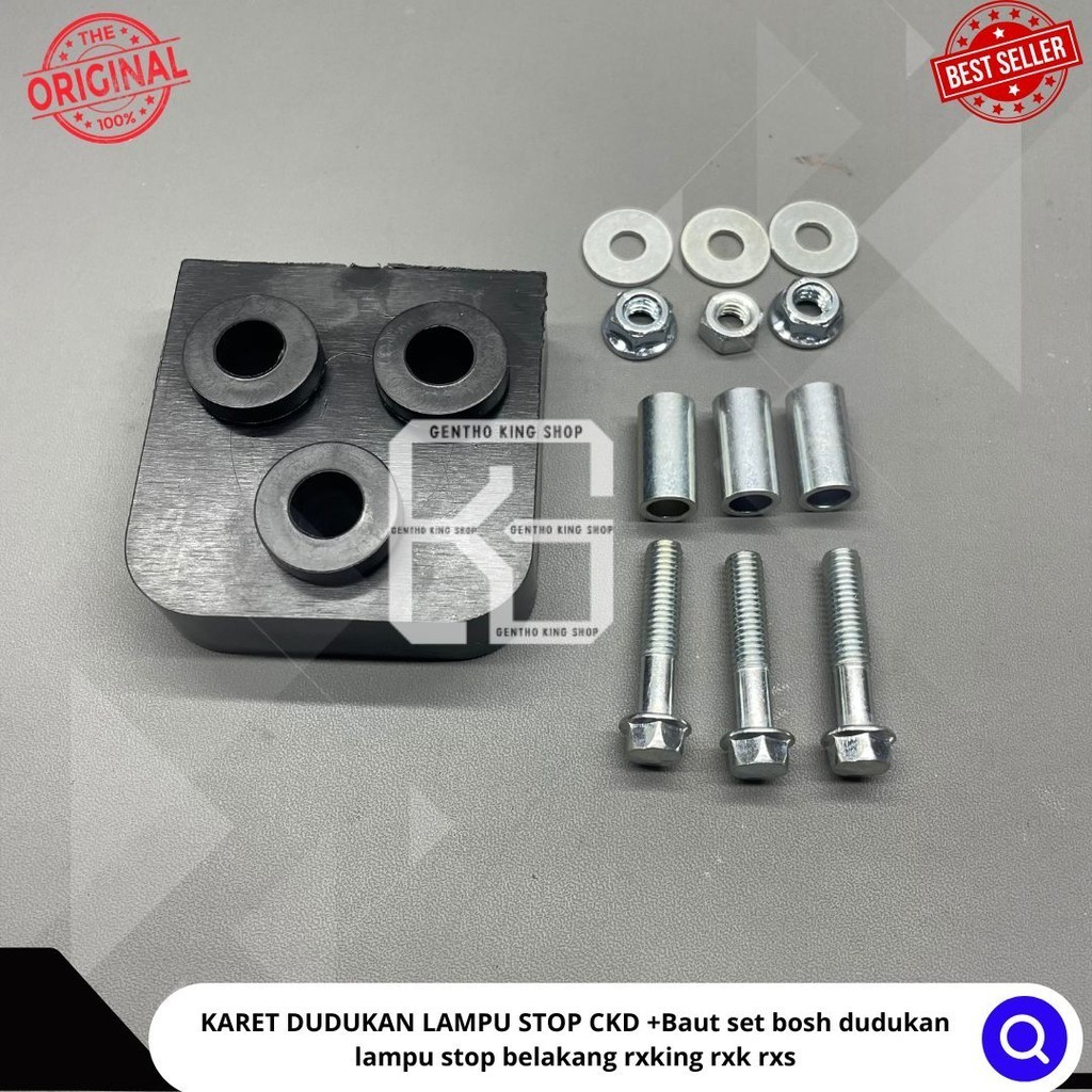 Karet Dudukan Lampu Stop Ckd Set Baut Yamaha RX-King RX King RXK RXS