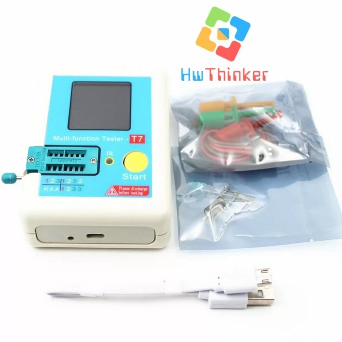 DS99 ESR LCR RLC Transistor Dioda Meter LCR-T7 Tester Capacitance