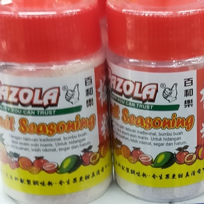 

pazola fruit seasoning manis asin 150gr bumbu buah