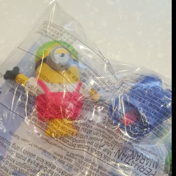 Minions Mcd Happy Meal Minion 2022 Minnion Seal Segel New BNIB