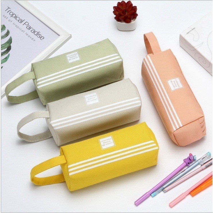 

ACEH.OYU 130839 Kotak Pensil Dan Stationery Dual Zipper / Dompet Pensil 2 Pouch