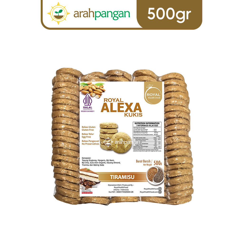 

Almond Delight Cookies Tiramisu Alexa 500gr