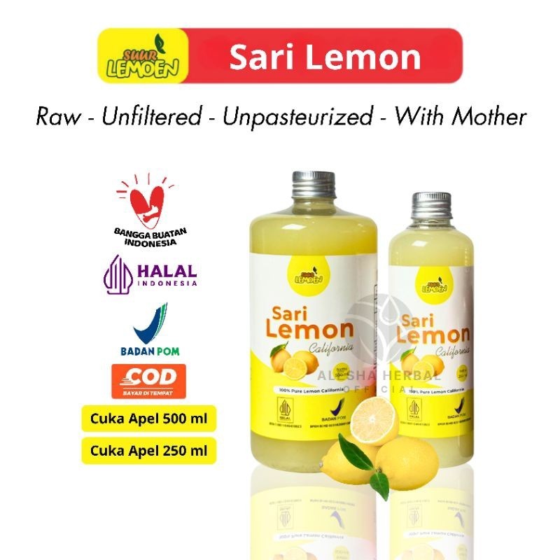 

SARI LEMON Asli Untuk Diet BPOM By Suur Lemon