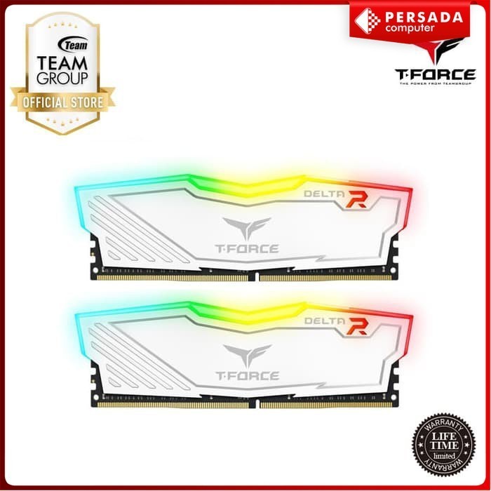 Team T-Force Delta RGB PC28800 3600Mhz Dual Channel 16GB (2X8GB)
