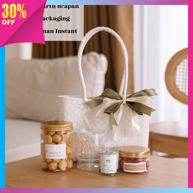 Hampers Murah Lebaran Idul Fitri Natal Kekinian / eid hampers bingkisan lebaran cantik bingkisan ram