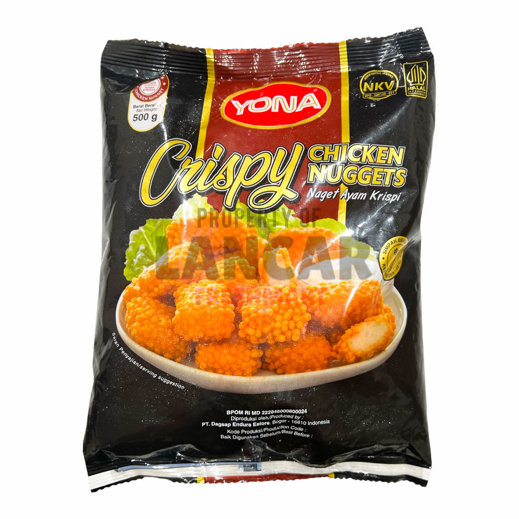 

YONA CRISPY CHIKEN NUGGET 500GR